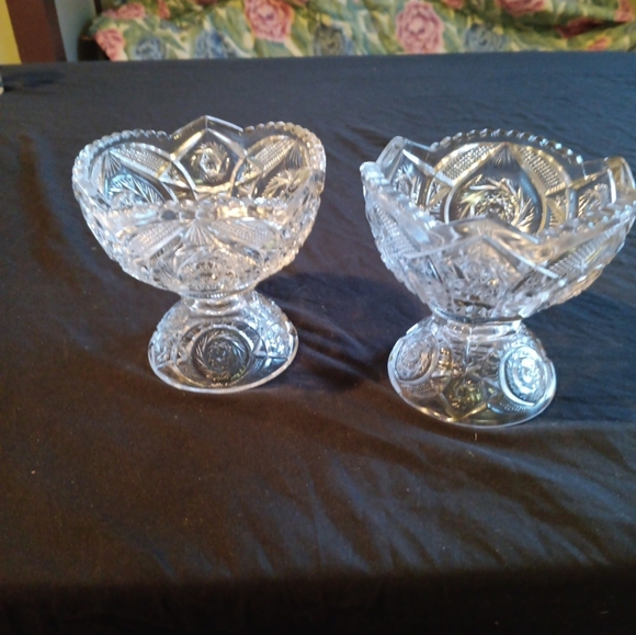 1891 US Glass Toy Punch Bowls - Picture 5 of 11